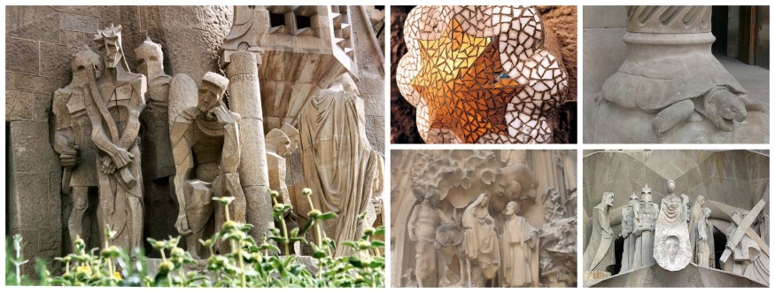 Entre tortues et scènes bibliques et mosaïques,  la basilique est recouvertes de détails plus intéressants les uns que les autres. 