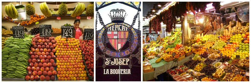 Le marché de la Boqueria, Un autre monde rempli de couleurs, de senteurs... d'authenticité. 